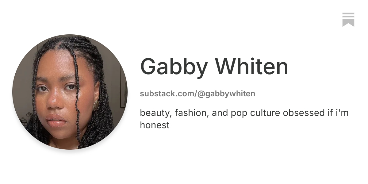 Gabby Whiten | Substack