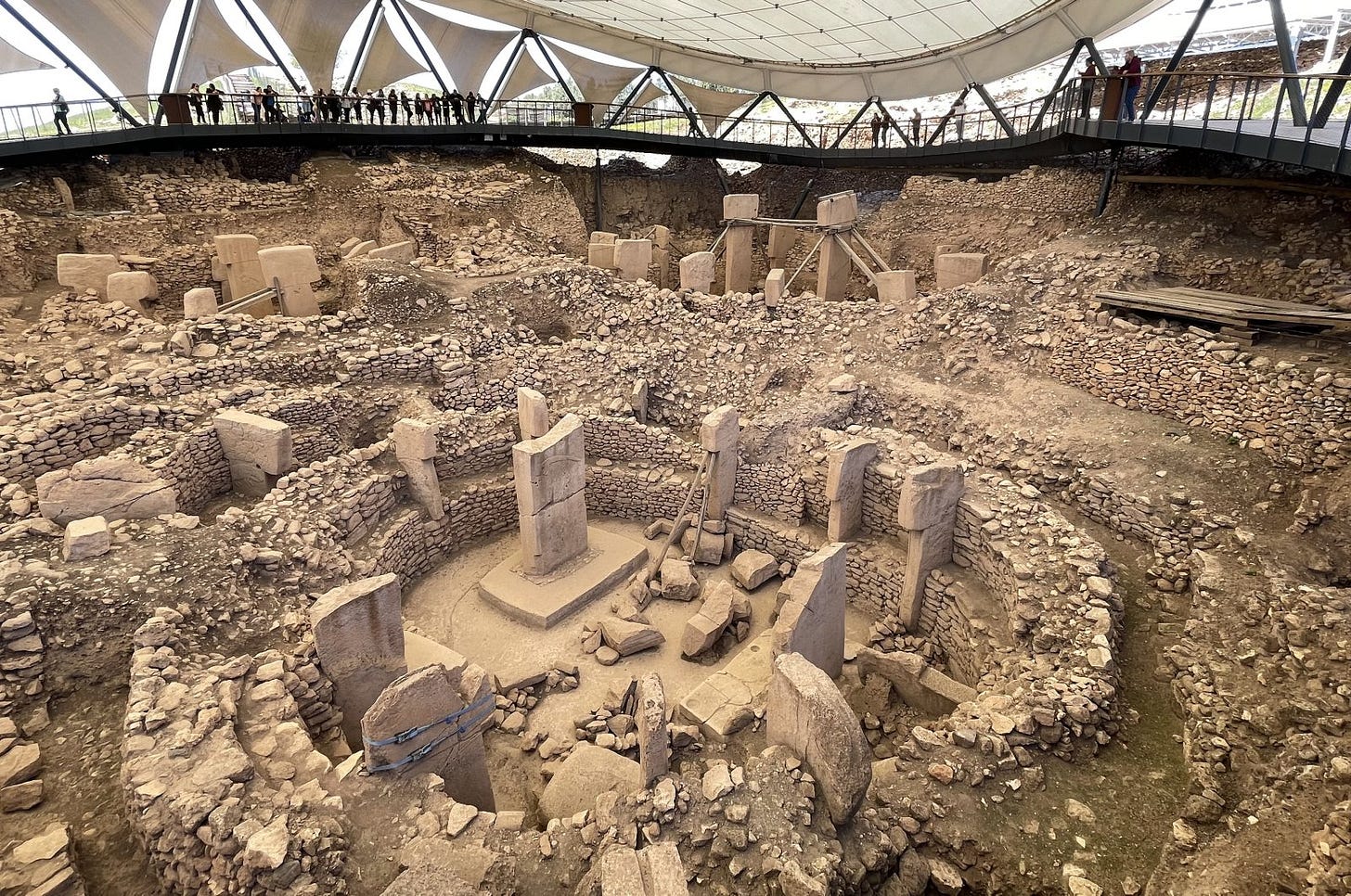 A view from Göbeklitepe, Şanlıurfa, southeastern Turkey, April 28, 2022. (AA Photo)