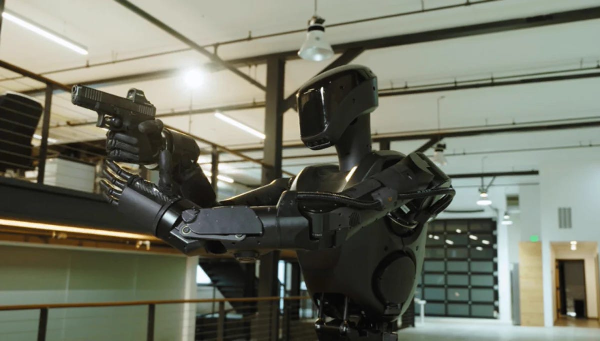 UNITED24 Media on X: "🤯 WOW: Humanoid robot soldiers arrive in Ukraine for  battlefield testing Foundation's Phantom MK-1 humanoid robot soldiers are  designed for reconnaissance and resupply. https://t.co/eQqbU4CFVZ" / X
