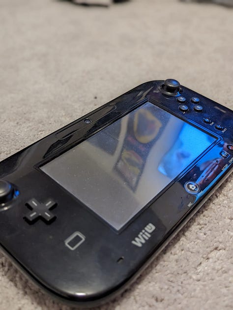 Wii U black controller