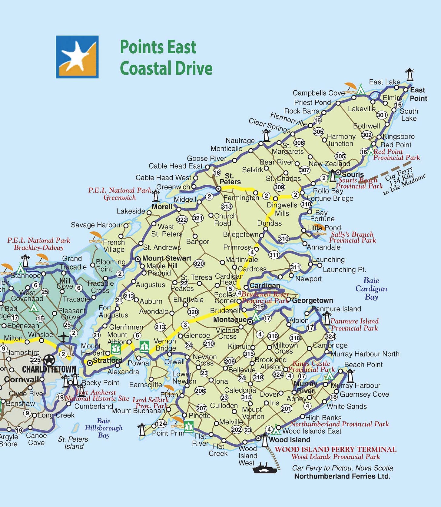 Points East Coastal Drive - Motorcycle Tour Guide Nova Scotia & Atlantic  Canada