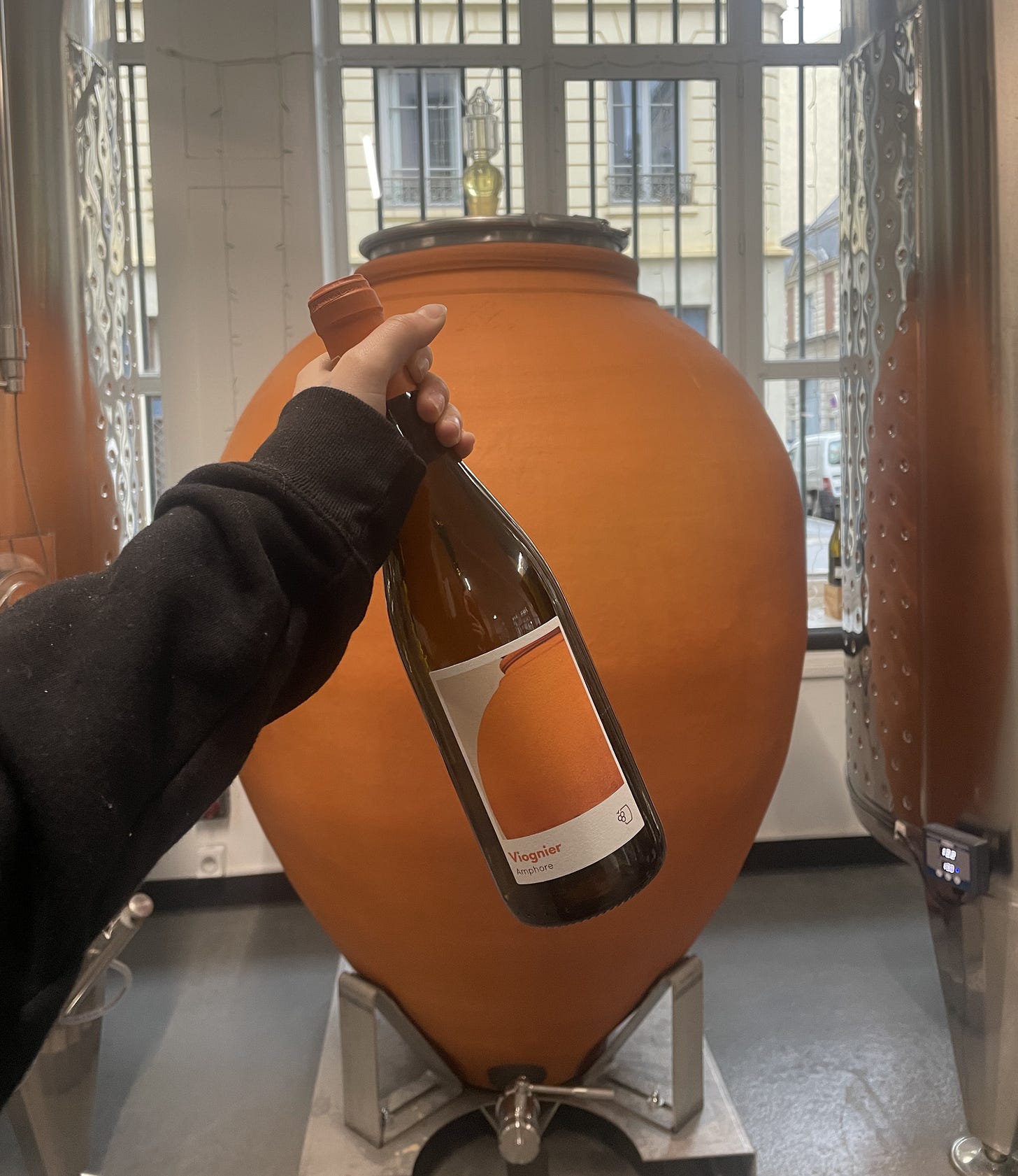 chai Viognier amphore vin blanc
