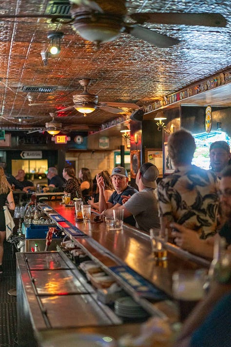 Photos of a pub interior
