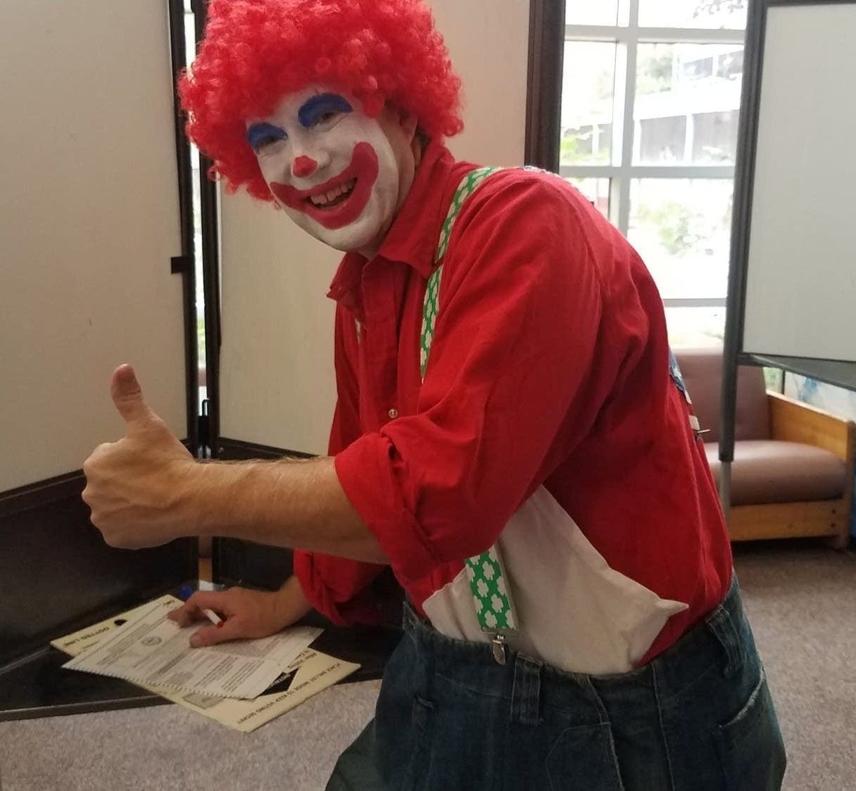 When a clown votes | MPR News When a clown votes | MPR News