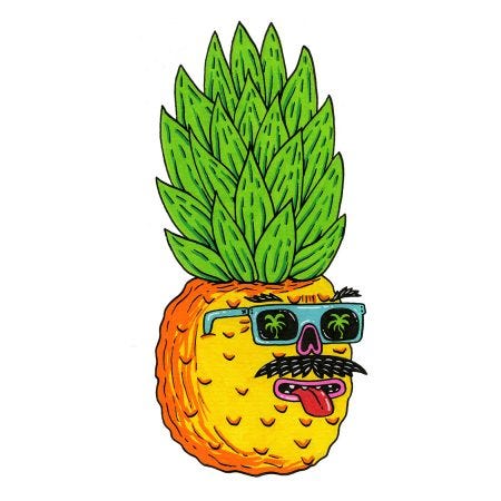 Big Johnny Boy the Pineapple by Mulga