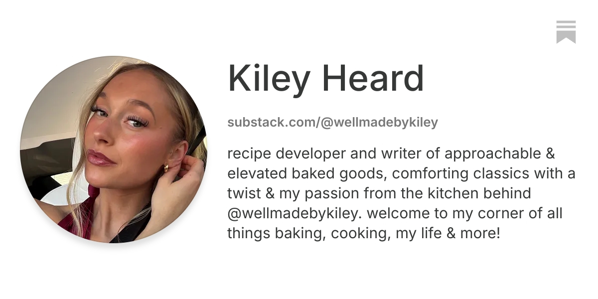 Kiley Heard | Substack