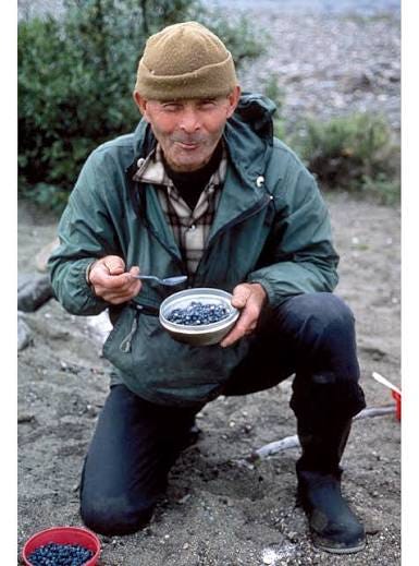 Richard "Dick" Proeneeke in Alaska. Richard "Dick" Proeneeke in Alaska.