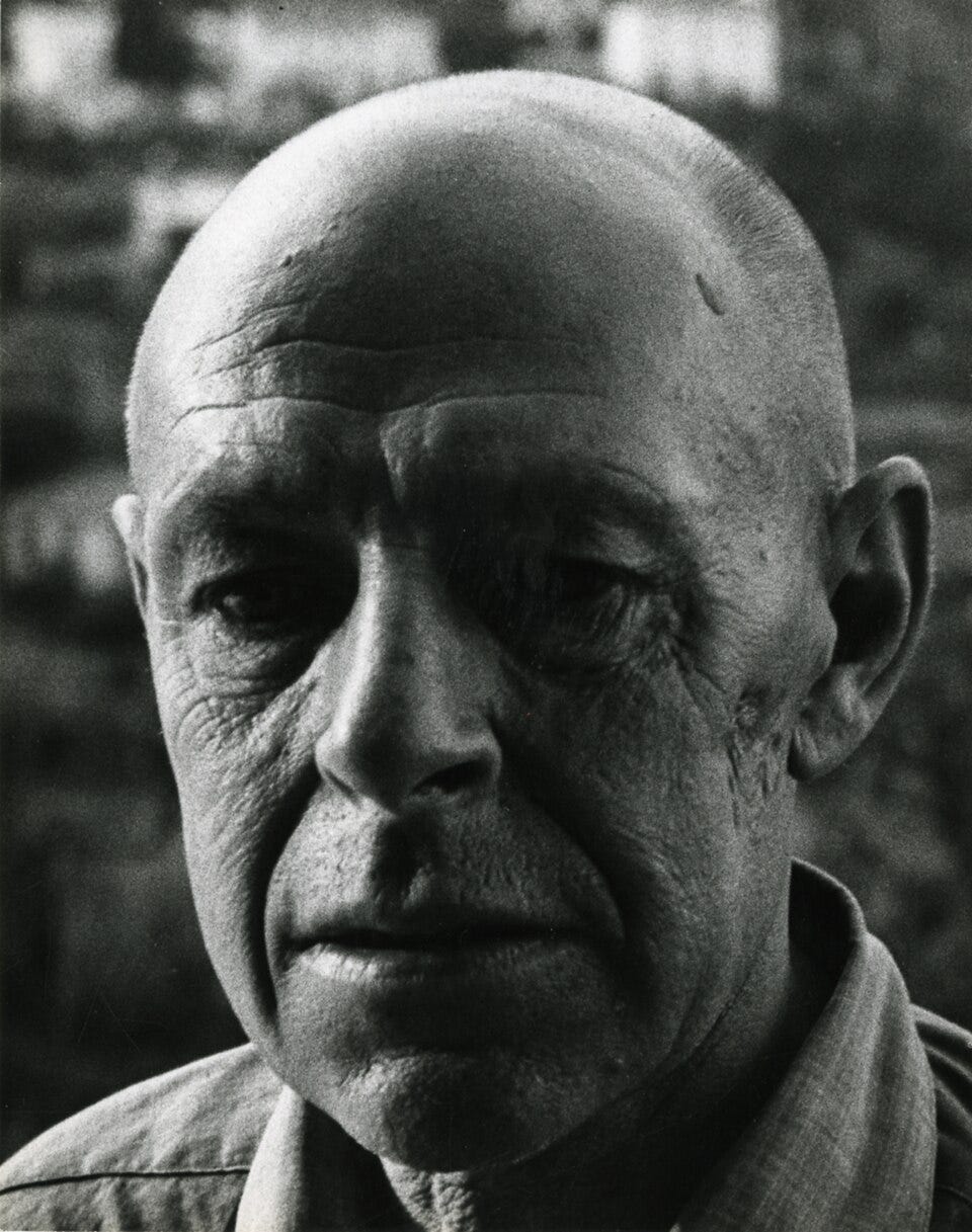 Jean Dubuffet in Vence, 1963