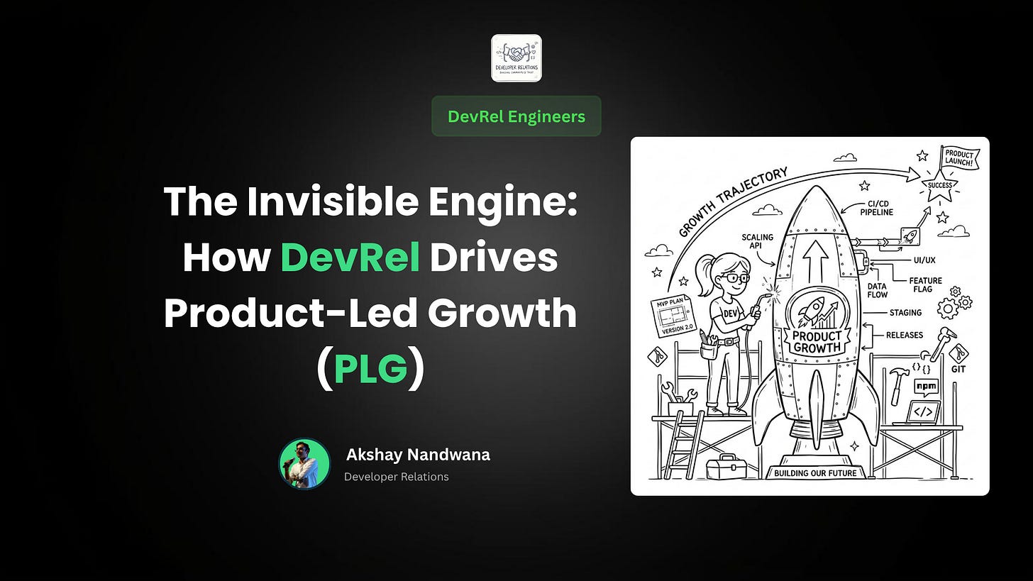 The Invisible Engine: How DevRel Drives Product-Led Growth (PLG)