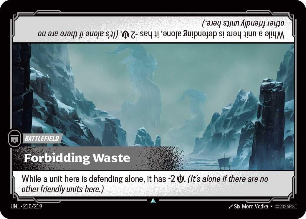 Forbidding Waste : r/riftboundtcg