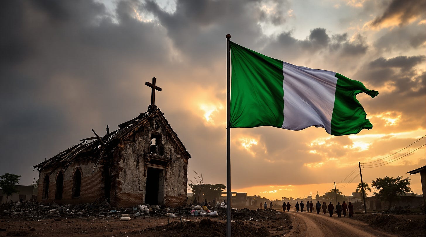 Cover Image with Prominent Nigerian Flag