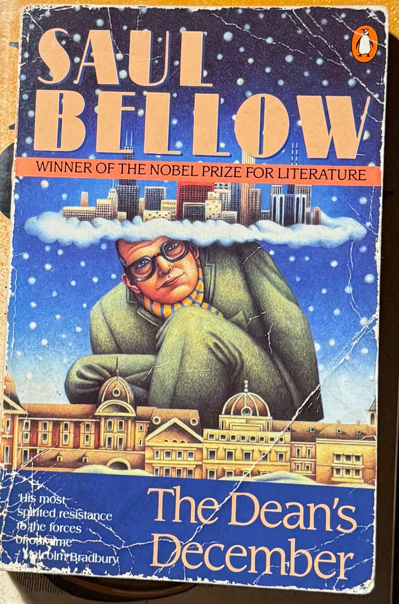 cover of Saul Bellow's novel The Dean's December cover of Saul Bellow's novel The Dean's December