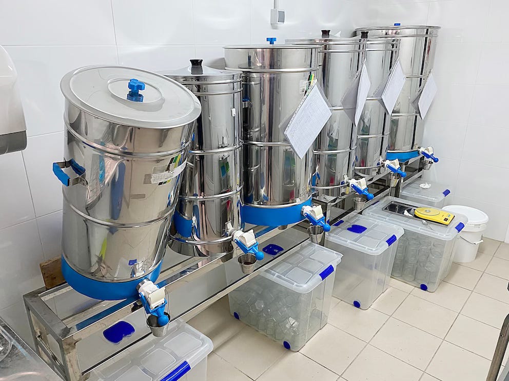 Maturateurs à miel en Inox