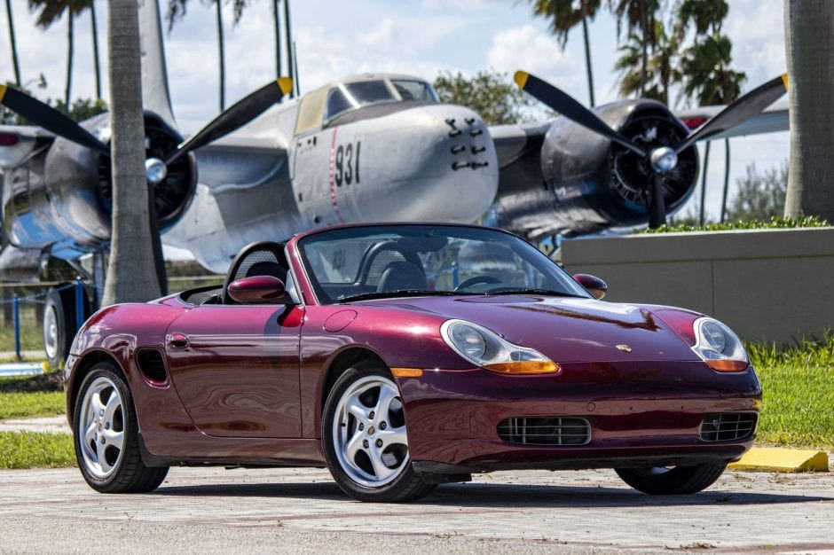 No Reserve: 45k-Mile 1999 Porsche Boxster 5-Speed