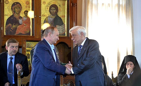 In Karyes, the administrative centre of Mount Athos