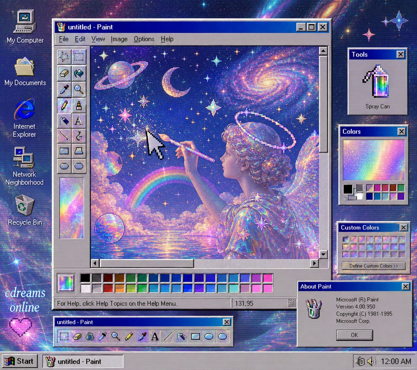 Painting and dreaming time