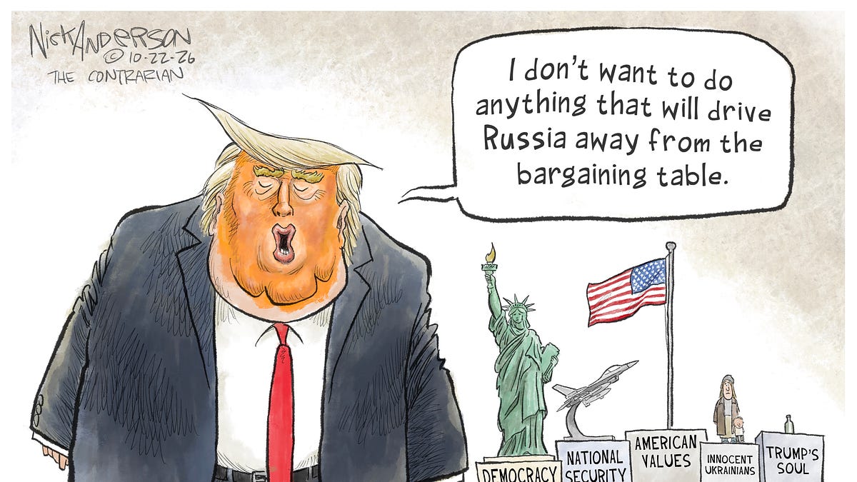 Comments - Trump’s Bargaining Table - by Nick Anderson