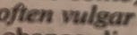 Often Vulgar