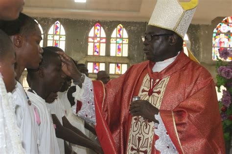 Bishop Kukah confirms 70 Candidates on Feast of Pentecost | Catholic ... Bishop Kukah confirms 70 Candidates on Feast of Pentecost | Catholic ...