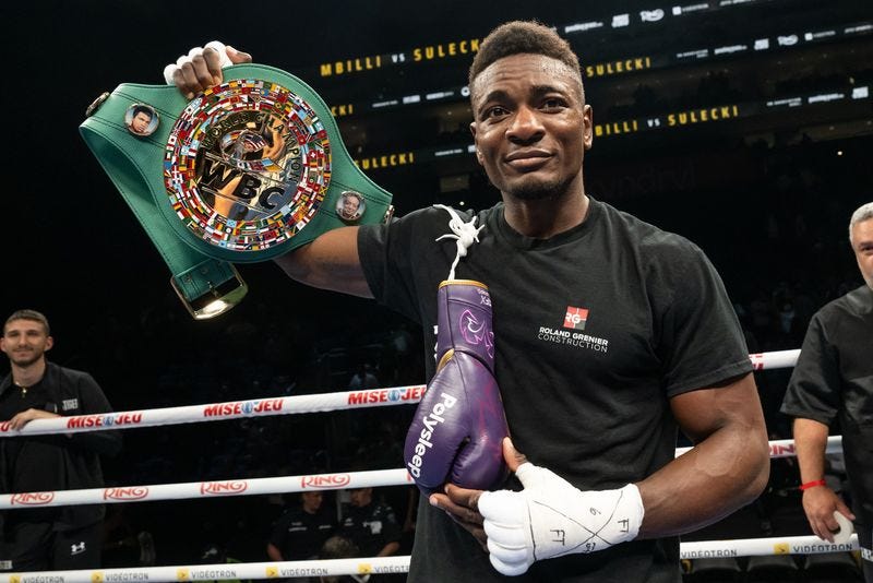 Notebook: Canelo-Crawford card set with fights for Walsh, Mbilli