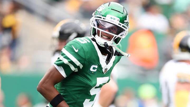 Did Garrett Wilson just take a subtle shot at Aaron Rodgers? Did Garrett Wilson just take a subtle shot at Aaron Rodgers?