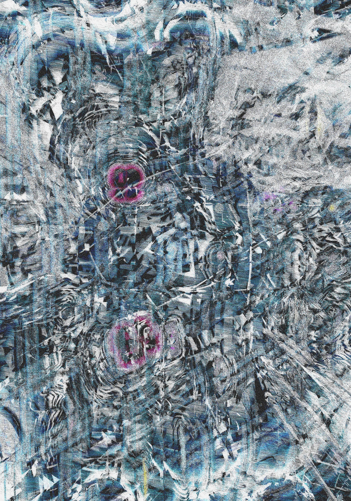 “la caverna” by Marcelo Soria-Rodríguez via Vertical Crypto Art, powered by Art Blocks Engine.