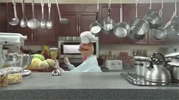 Swedish Chef cooking gif