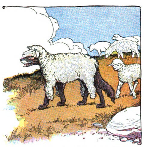 The Wolf in Sheep's Clothing | Lupus in Ovis Pelle | laurakgibbs | Flickr