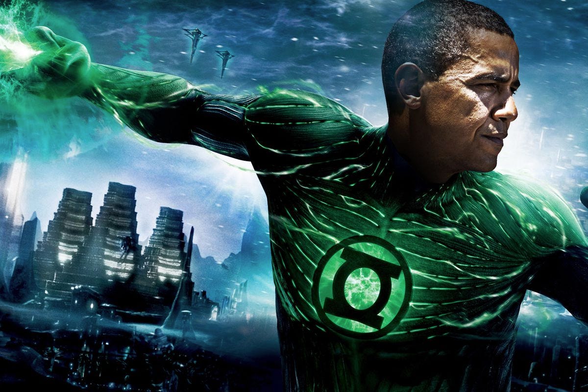 Obama relaxes over the weekend.