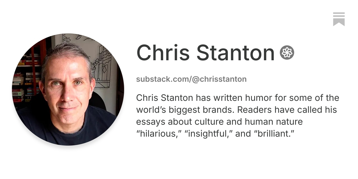 Chris Stanton | Substack