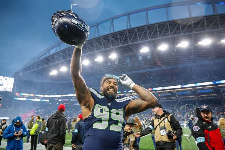 How Leonard Williams knew his tone-setting day for Seahawks was coming |  The Seattle Times