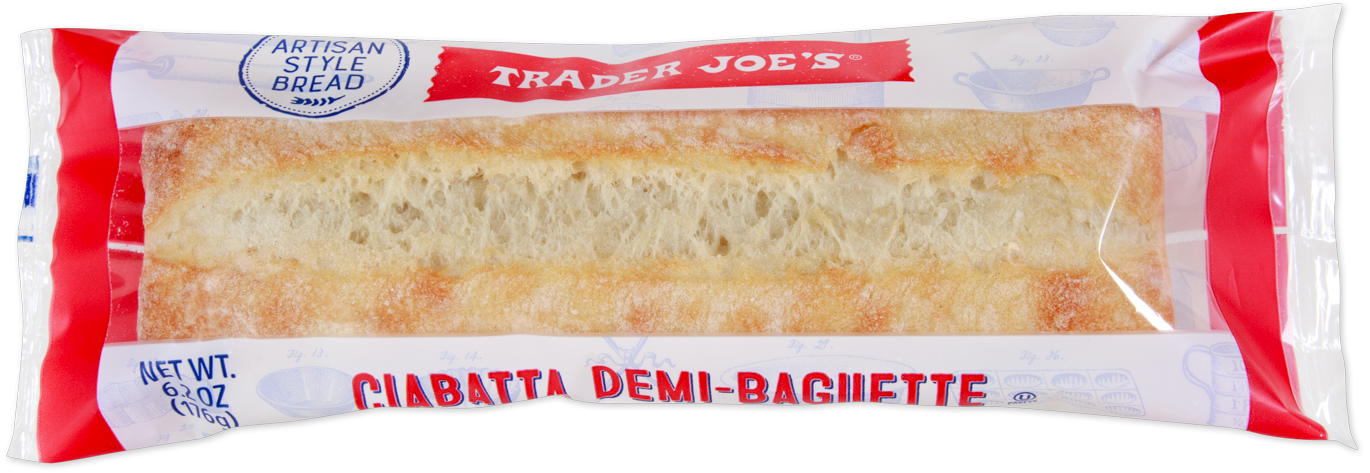 Trader Joe's Ciabatta Demi-Baguette