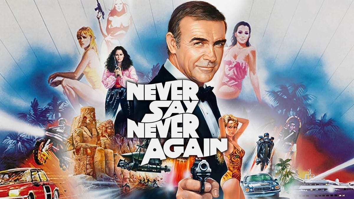 Never Say Never Again (1983) - Luke Honey's WEEKEND FLICKS.