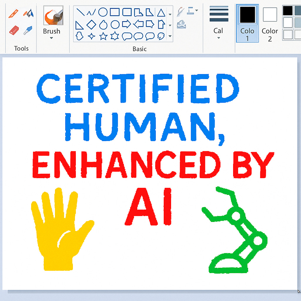 Certified Human, Enhanced by AI