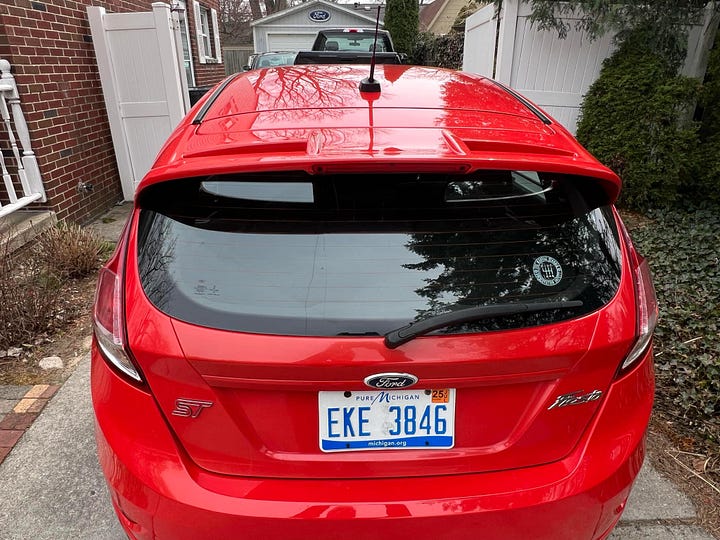 Molten Orange 2016 Ford Fiesta ST