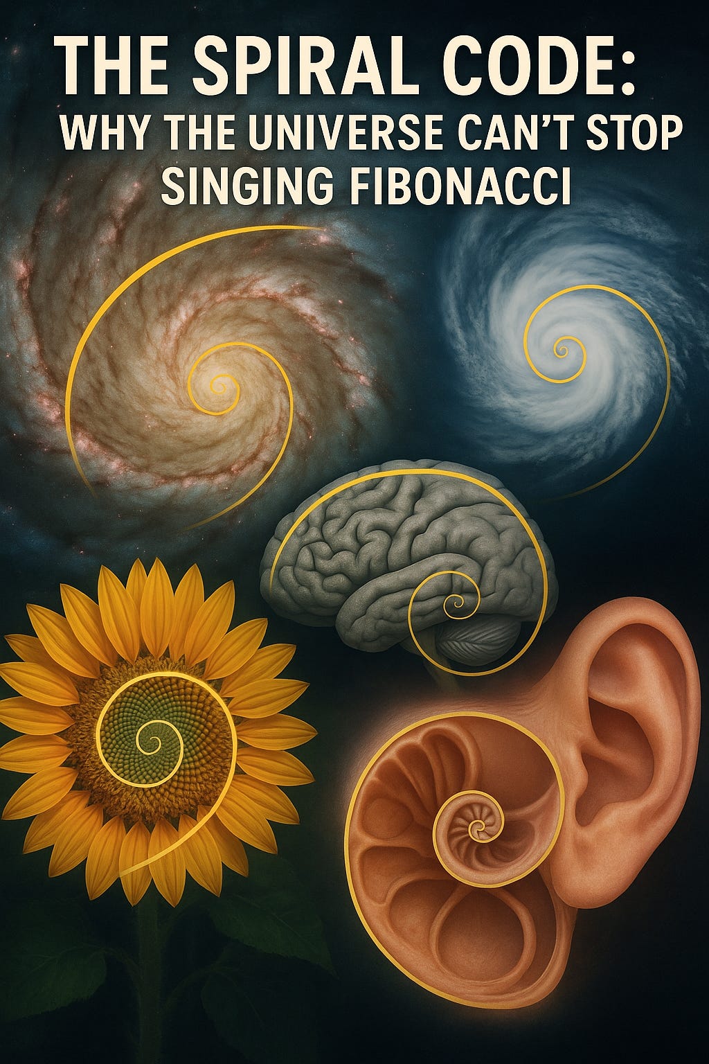 The Spiral Code: Why the Universe Can’t Stop Singing Fibonacci