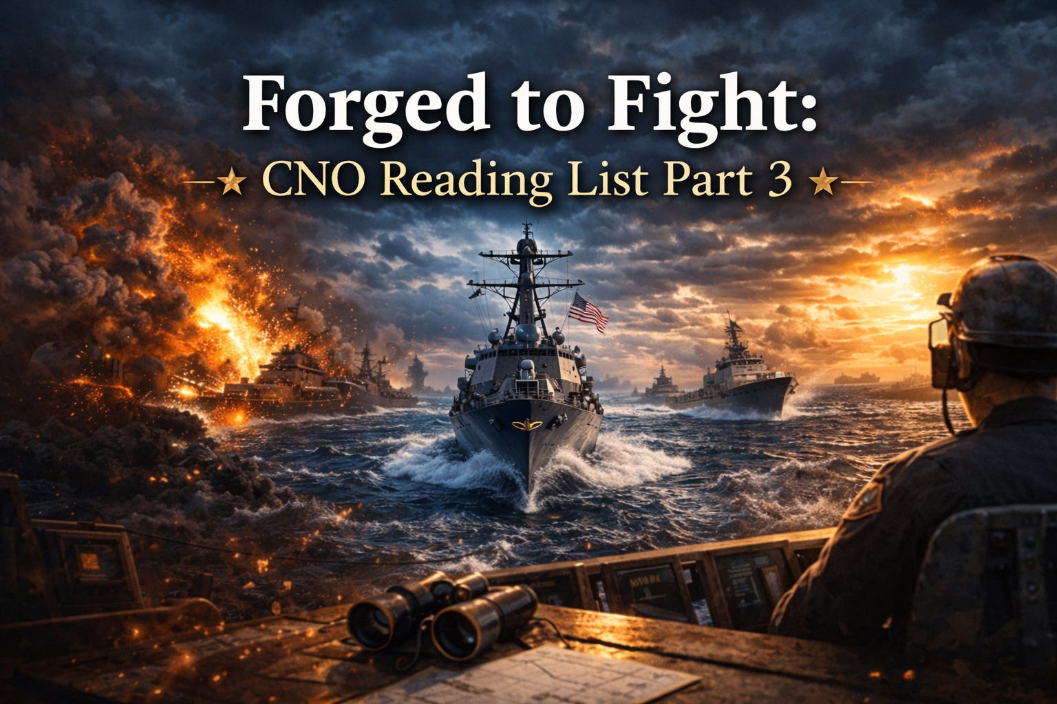 Forged to Fight: CNO Reading List Part 3 - by David Gran