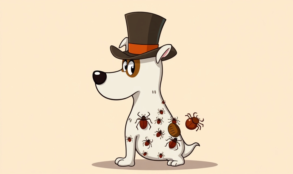 A Parisite-ocracy in action: a tick-infested dog …