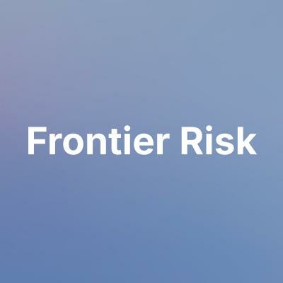 Frontier Risk