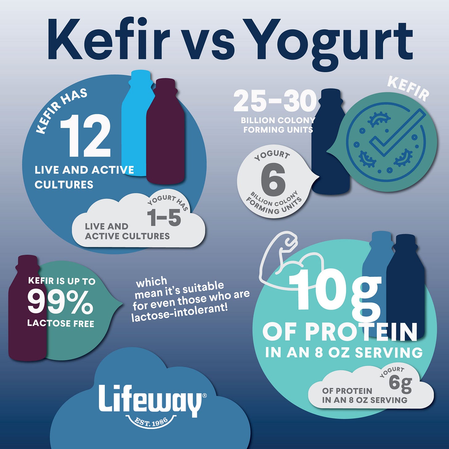 Kefir Vs. Yogurt: What You Need to Know and Why They're Not the Same -  Lifeway Kefir