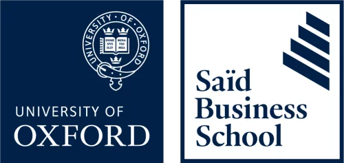 Das Bild zeigt das Logo der Saïd Business School der Oxford University.