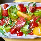 Tomato salad, part two: A recipe