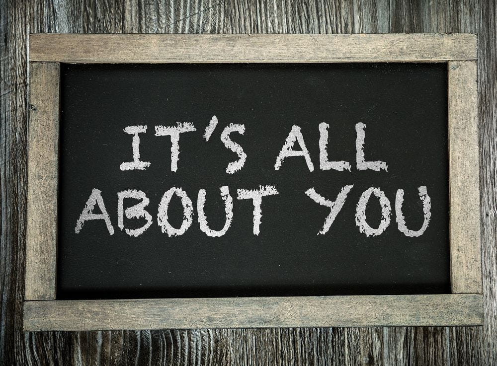 When Self-Absorption Becomes Our Religion When Self-Absorption Becomes Our Religion