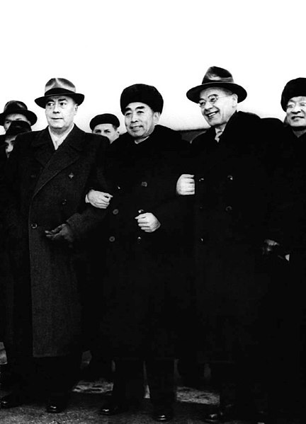 File:Zhou Enlai in Poland.jpg