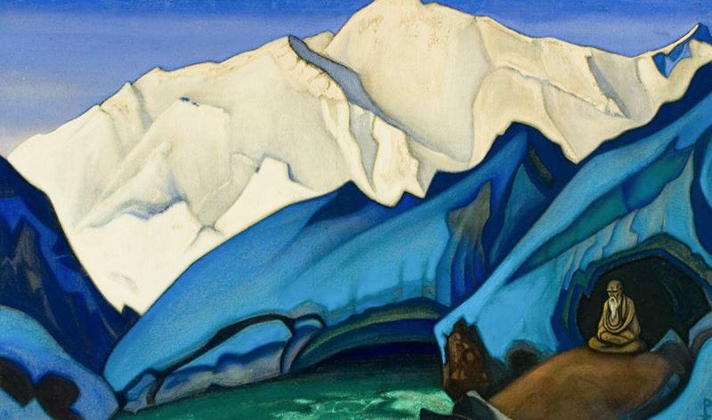 Santana painting by Nicholas Roerich Santana painting by Nicholas Roerich