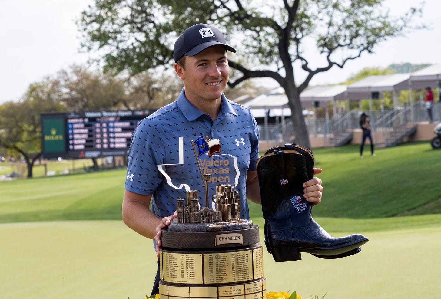 Jordan Spieth Discusses 'Monumental Win' at 2021 Valero Texas Open
