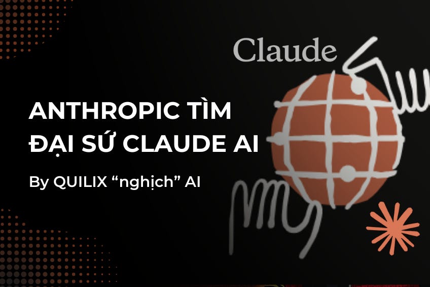 Anthropic vừa mở chương trình Claude Community Ambassadors