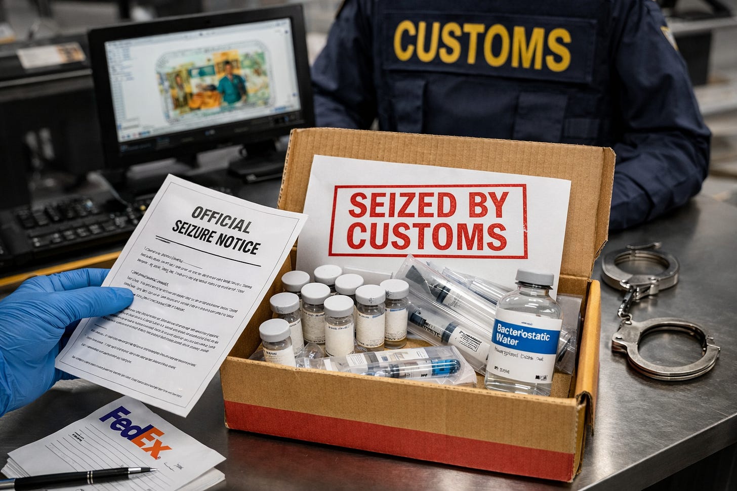 Med Lab Customs When Customs Grabs Your Research Peptides: What Actually Happens, and ...