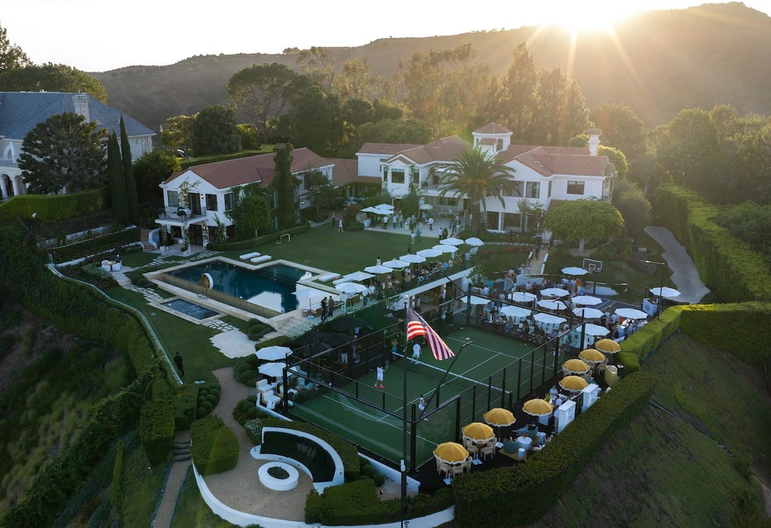 Los Angeles Beat Pro Padel Showcase in Beverly Hills