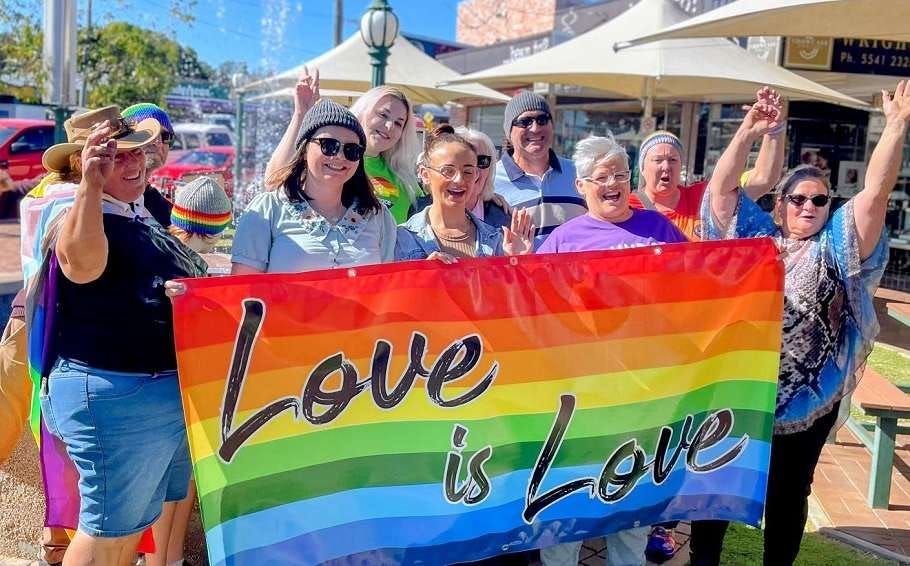 Beaudesert has first Pride March